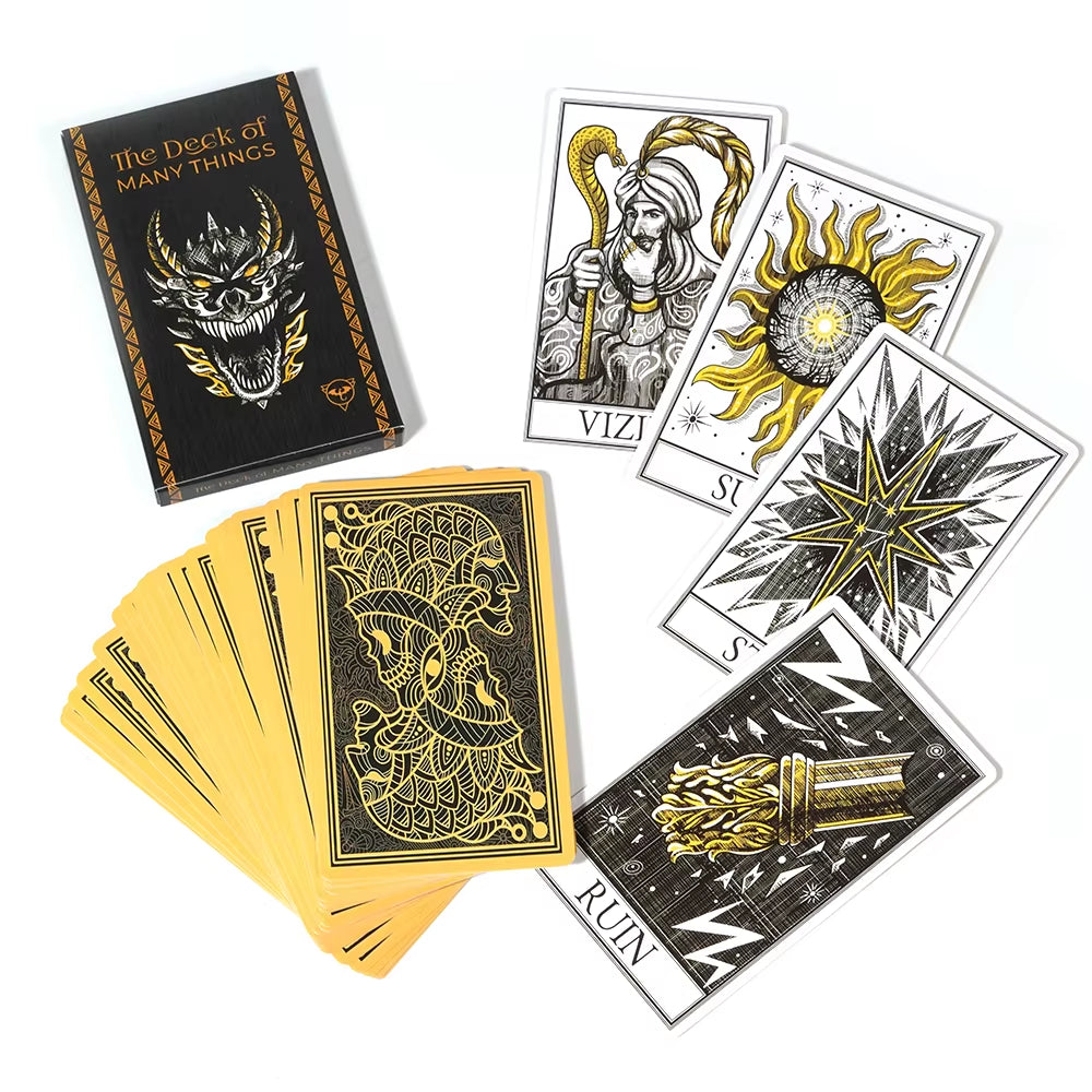 The Deck of Many Things Compatible W/ Dungeons and Dragons Fifth Edition Dungeon Master Accessories D&D Gifts Fifth Edition Gift